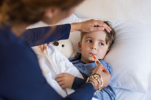 My child has a fever. What do I do?
